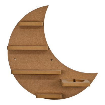 Crescent Moon Shaped Tonie Shelf, Suitable for Toniebox & Tonie Storage