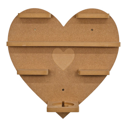 Heart Shaped Tonie Shelf, Suitable for Toniebox & Tonie Storage