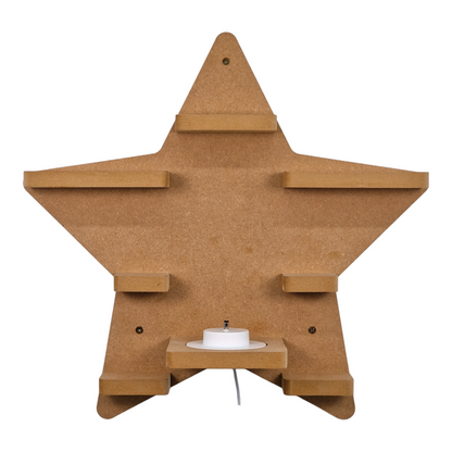 Star Shaped Tonie Shelf, Suitable for Toniebox & Tonie Storage