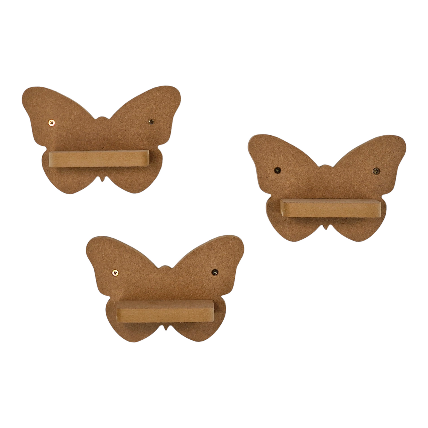 Butterfly Shaped Set of Shelves Suitable for Tonie Figures