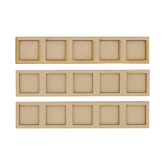 5x1 - 25mm Square Movement Trays