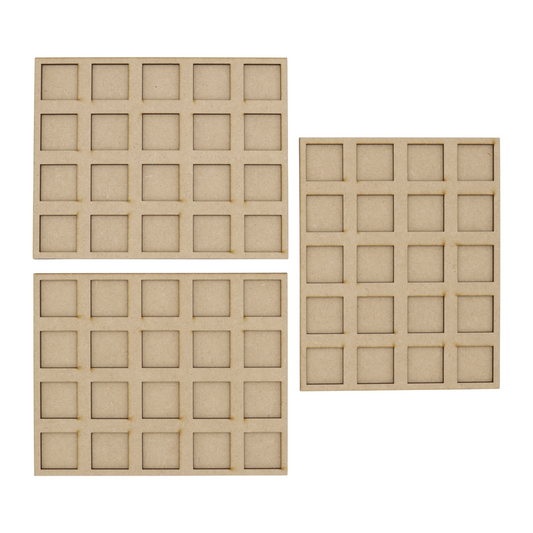 5x4 - 25mm Square Movement Tray