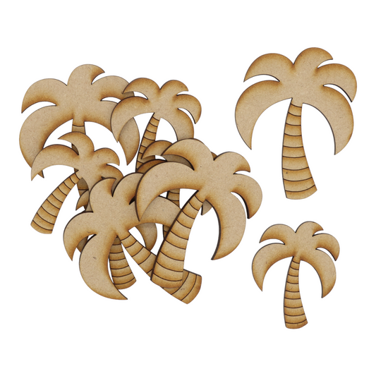 MDF Palm Tree Detailed Shape